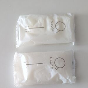 Two European Textured White Skincare Soaps